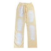 Hellstar Mini Logo Relaxed Fit Sweatpants yellow
